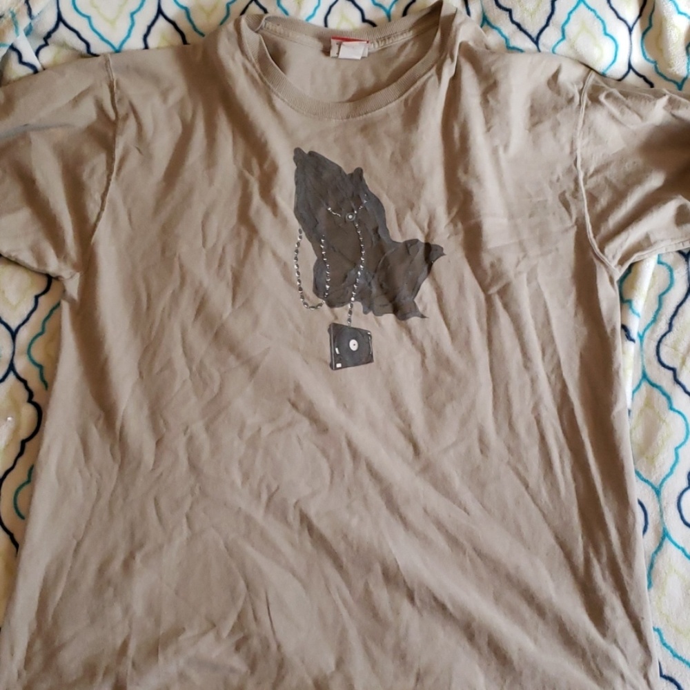 Exact Science light brown tee-shirt